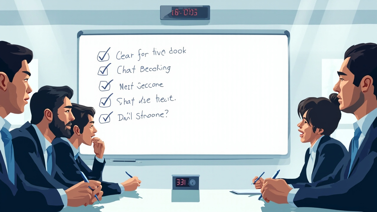 Meeting Efficiency: Running Effective Meetings That Produce Results